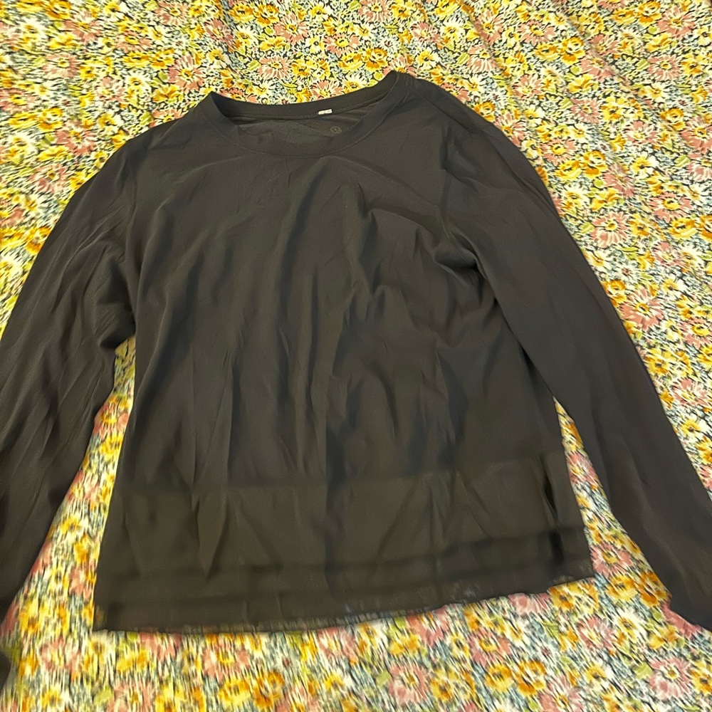 Lululemon black long sleeve